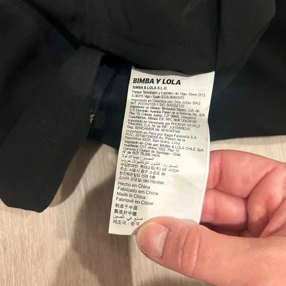 BIMBA Y LOLA Masked Dress / Size Small / - Picture 9 of 10